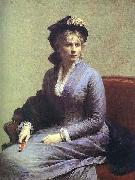 Henri Fantin-Latour Charlotte Dubourg china oil painting artist